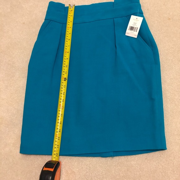 Kate Spade Janelle Pleated Skirt in Aquamarine - Picture 6 of 8